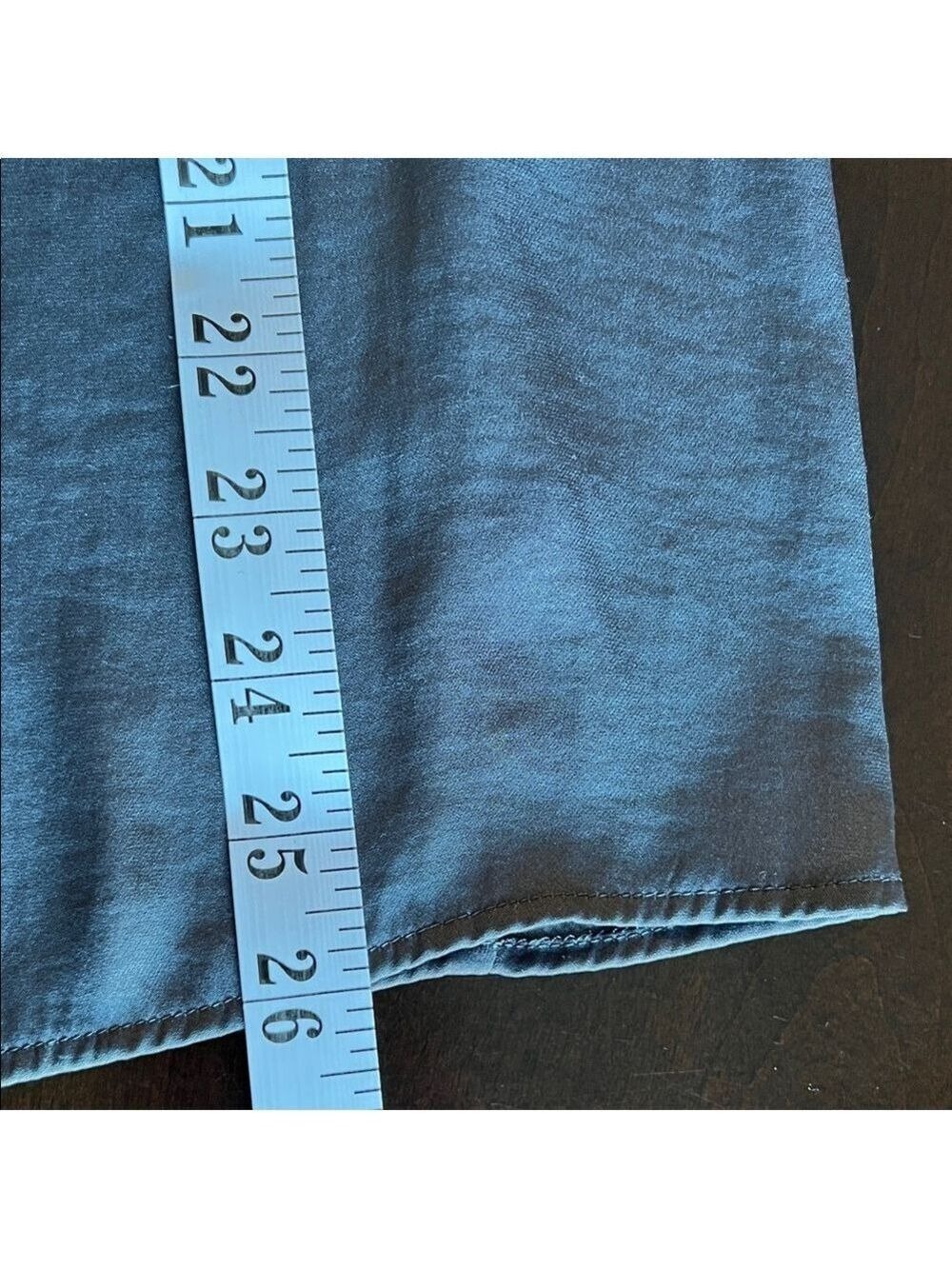 Loft Charcoal Gray Tie Neck Blouse Size L - Picture 10 of 11